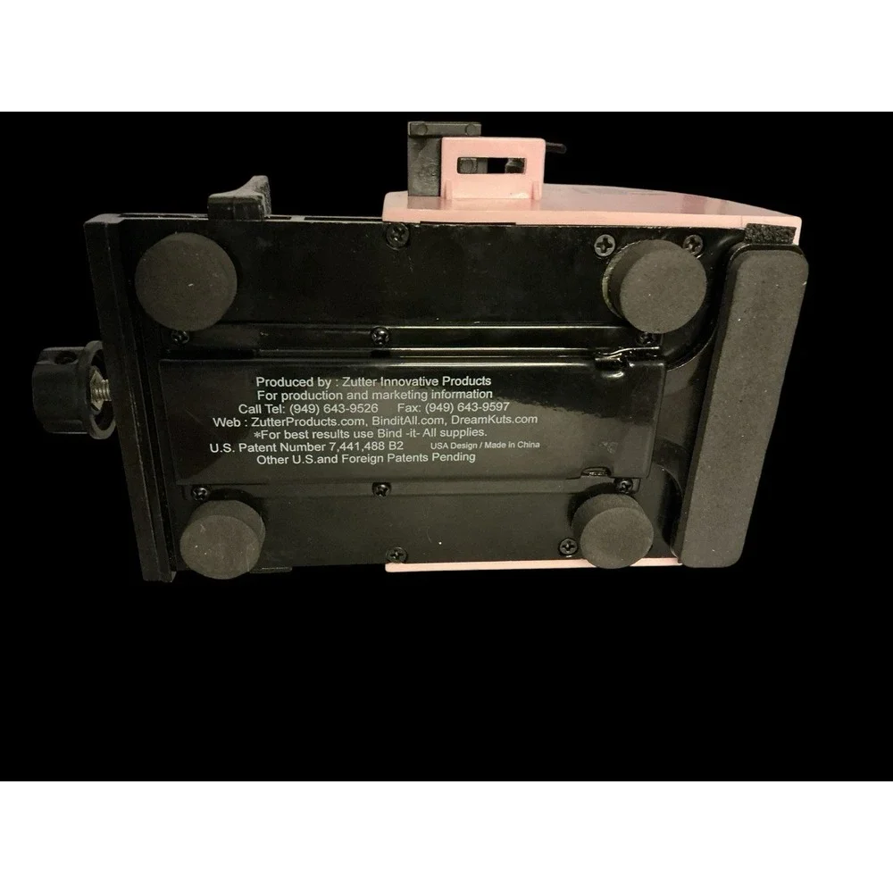 Zutter Bind-it-All V 2.0 Instruction Manual Carry Bag New Space Bar & Templates